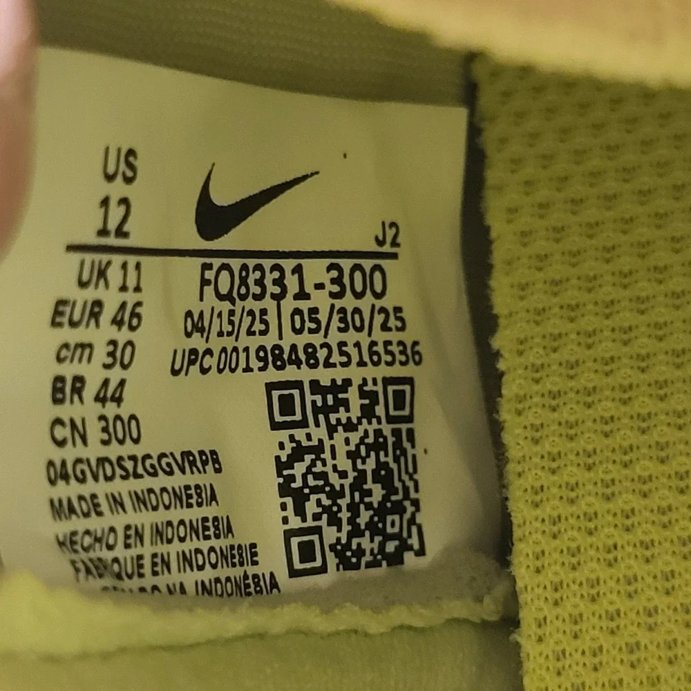 Nike Zoom Mercurial Superfly 10 Academy TF Limelight Hyper Size M 12 / W 13.5